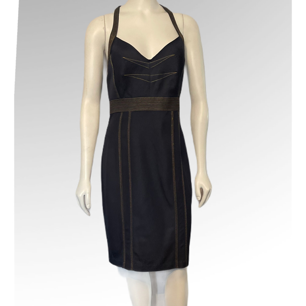 I AM Alberto Makali denim dress 8